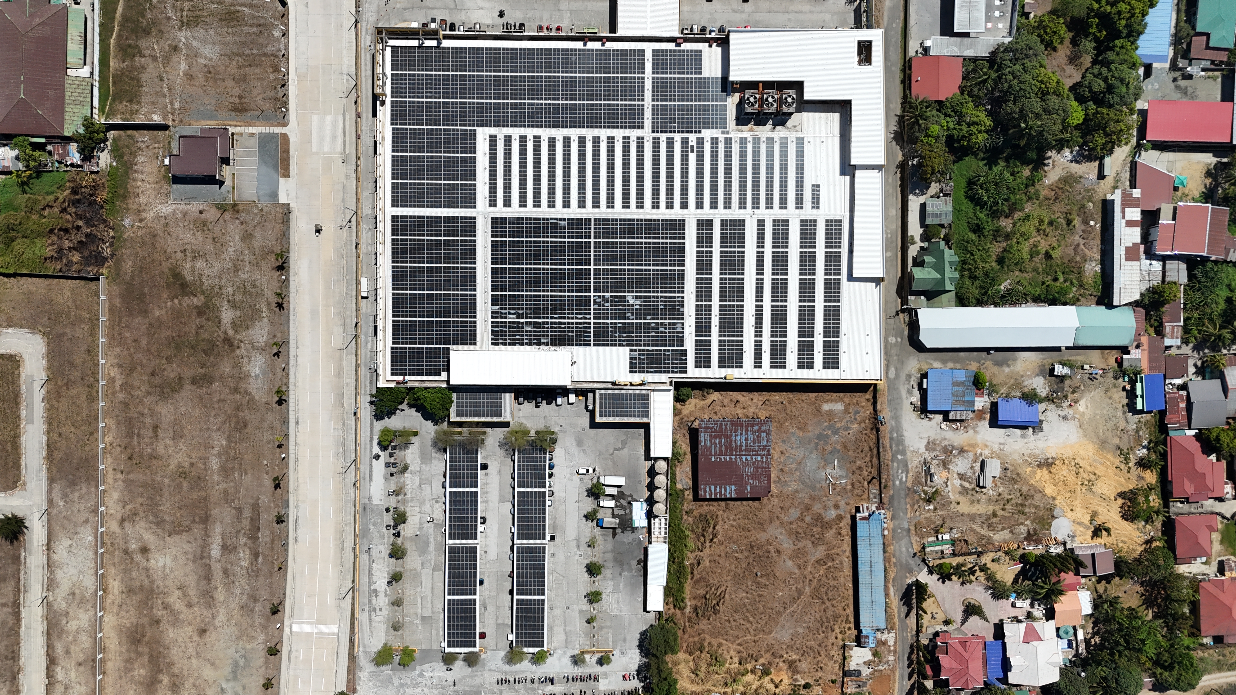 WALTERMART BAGUIO commercial solar installation